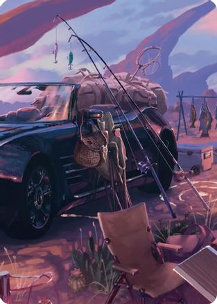 Fishing Gear Scene Art Card [FINAL FANTASY Art Series]-4