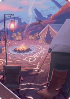 Chocobo Camp Scene Art Card [FINAL FANTASY Art Series]-1