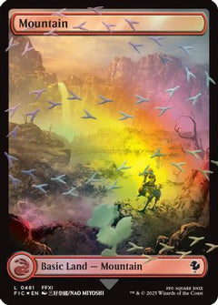 Mountain (Chocobo Track Foil) [FINAL FANTASY Commander]-1