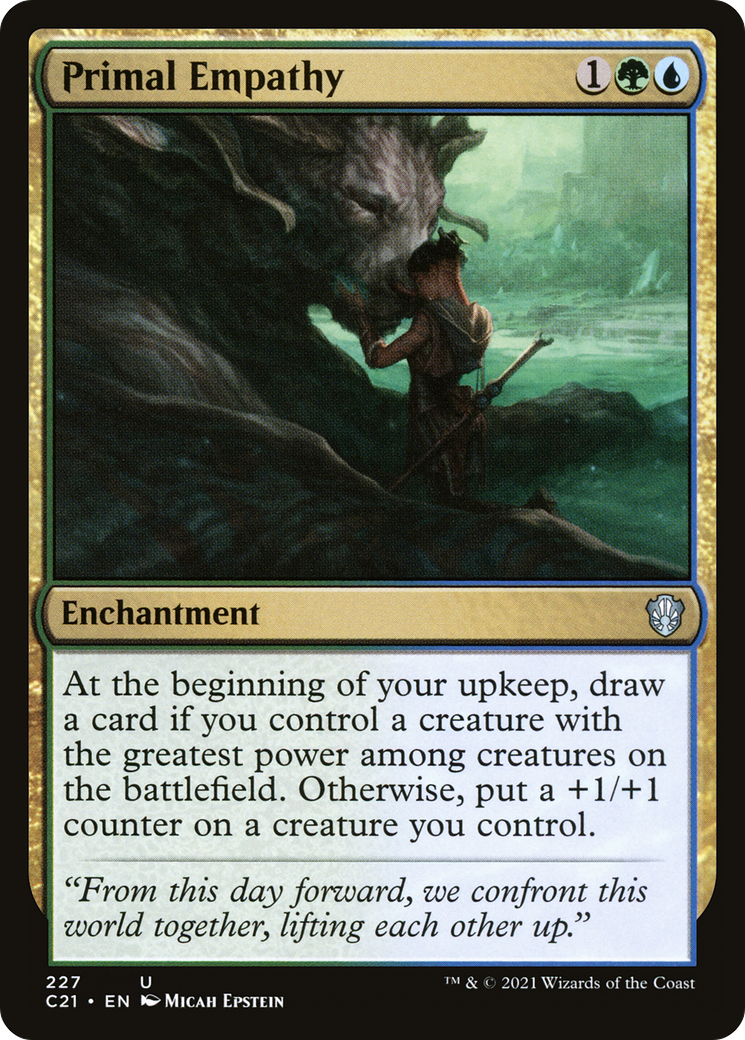 Primal Empathy [Commander 2021]-1