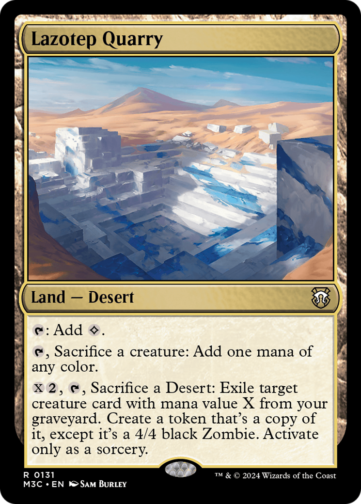 Lazotep Quarry [Modern Horizons 3 Commander]-1
