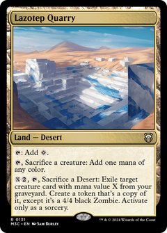 Lazotep Quarry [Modern Horizons 3 Commander]-1