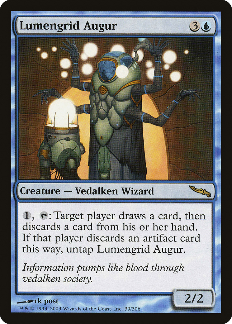 Lumengrid Augur [Mirrodin]-1