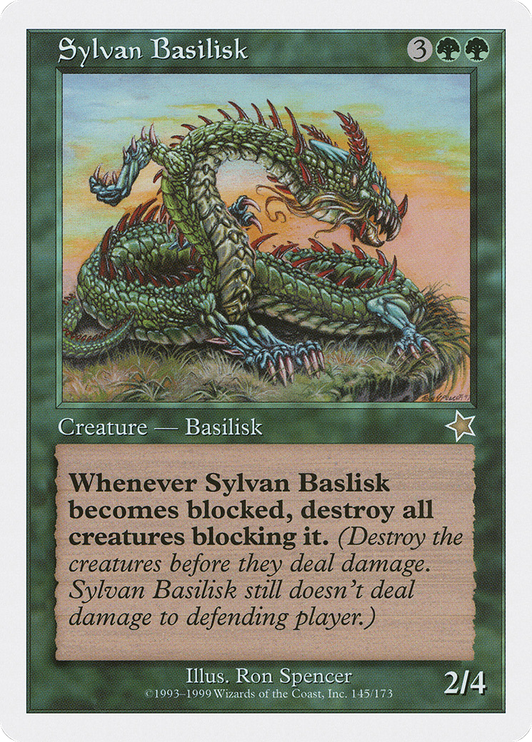 Sylvan Basilisk [Starter 1999]-1