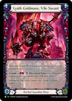Lyath Goldmane, Vile Savant [HER149] (Promo)  Rainbow Foil-1