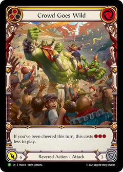 Crowd Goes Wild (Cold Foil) [FAB376] (Promo)  Cold Foil-1