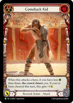 Comeback Kid (Red) [FAB377] (Promo)  Rainbow Foil-1