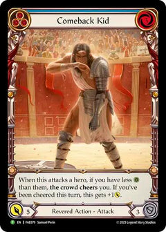 Comeback Kid (Blue) [FAB379] (Promo)  Rainbow Foil-1