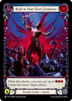Bask in Your Own Greatness (Blue) [FAB389] (Promo)  Rainbow Foil-1