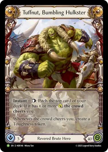 Tuffnut, Bumbling Hulkster [HER146] (Promo)  Rainbow Foil-1