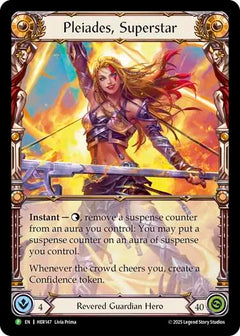 Pleiades, Superstar [HER147] (Promo)  Rainbow Foil-1