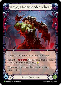 Kayo, Underhanded Cheat [HER148] (Promo)  Rainbow Foil-1