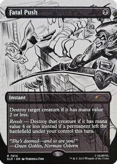 Fatal Push (7014) (SLD-7014) - Secret Lair Drop Series-1