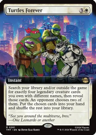Turtles Forever (Extended Art) (TMT-261) - Teenage Mutant Ninja Turtles-1