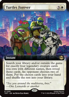 Turtles Forever (Extended Art) (TMT-261) - Teenage Mutant Ninja Turtles Foil-1