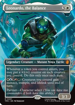 Leonardo, the Balance (Borderless) [Teenage Mutant Ninja Turtles Commander]-1