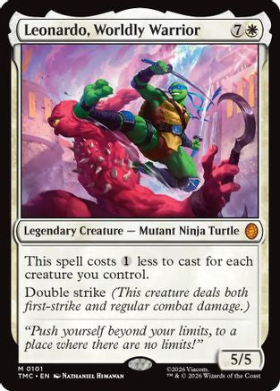 Leonardo, Worldly Warrior [Teenage Mutant Ninja Turtles Commander]-1
