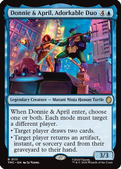 Donnie & April, Adorkable Duo [Teenage Mutant Ninja Turtles Commander]-1