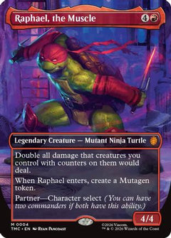 Raphael, the Muscle (Borderless) [Teenage Mutant Ninja Turtles Commander]-1