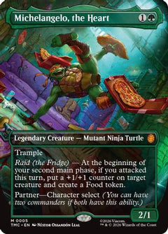 Michelangelo, the Heart (Borderless) [Teenage Mutant Ninja Turtles Commander]-1