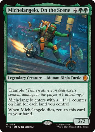 Michelangelo, On the Scene [Teenage Mutant Ninja Turtles Commander]-1