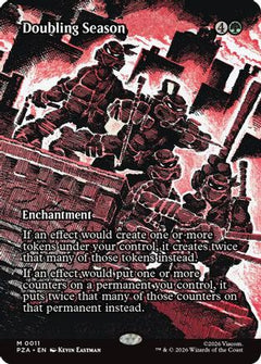 Doubling Season (Borderless) [Teenage Mutant Ninja Turtles Eternal-Legal]-1