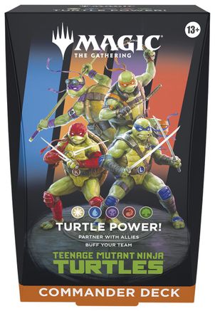 Teenage Mutant Ninja Turtles Commander Deck - Turtle Power!-1