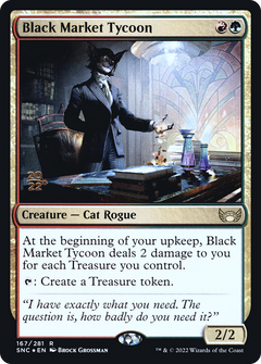 Black Market Tycoon [Streets of New Capenna Prerelease Promos]-1