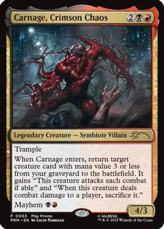 Carnage, Crimson Chaos [Wizards Play Network 2025]-1