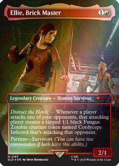 Ellie, Brick Master (Rainbow Foil) (SLD-2197) - Secret Lair Drop Series Foil-1