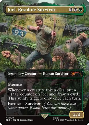 Joel, Resolute Survivor (SLD-2198) - Secret Lair Drop Series-1