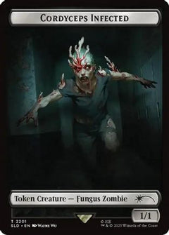 Cordyceps Infected Token (2201) (SLD-2201) - Secret Lair Drop Series-1