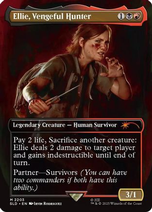 Ellie, Vengeful Hunter (SLD-2203) - Secret Lair Drop Series-1