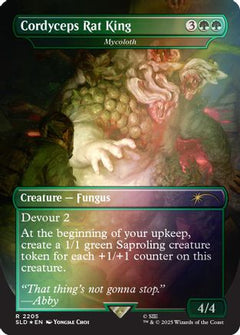Cordyceps Rat King - Mycoloth (Rainbow Foil) (SLD-2205) - Secret Lair Drop Series Foil-1