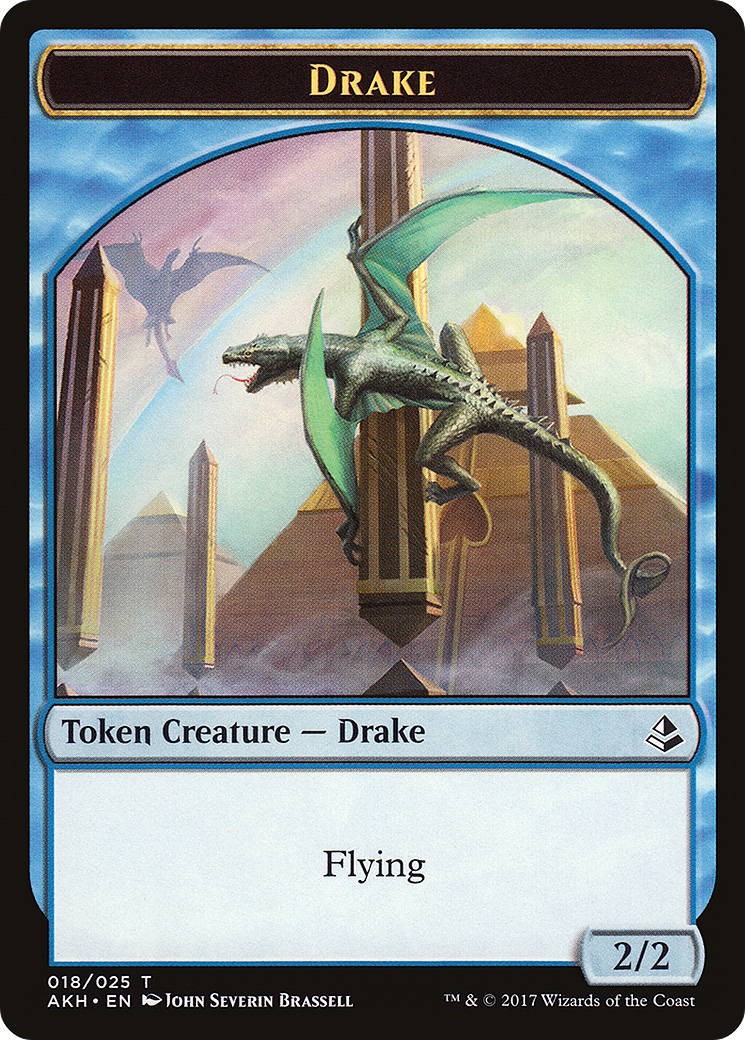 Drake Token [Amonkhet Tokens]-1