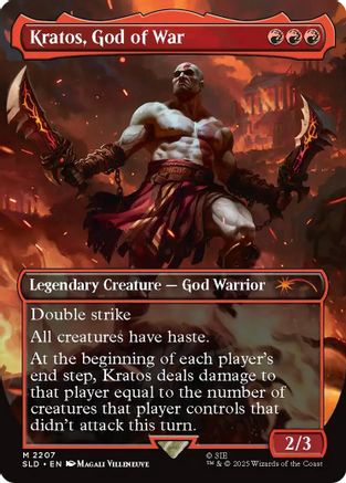 Kratos, God of War (SLD-2207) - Secret Lair Drop Series-1
