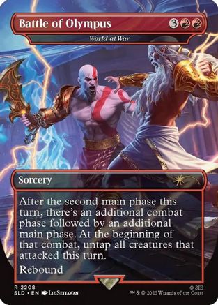 Battle of Olympus - World at War (SLD-2208) - Secret Lair Drop Series-1