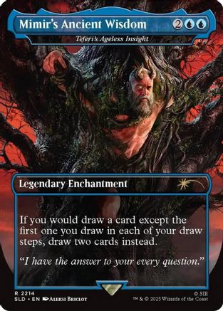 Mimir's Ancient Wisdom - Teferi's Ageless Insight (SLD-2214) - Secret Lair Drop Series-1
