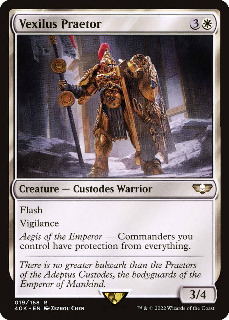 Vexilus Praetor (40K-019) - Warhammer 40,000 Commander-1