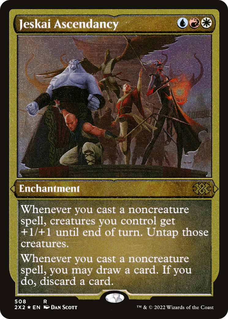 Jeskai Ascendancy (Foil Etched) [Double Masters 2022]-1
