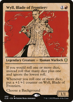 Wyll, Blade of Frontiers (Showcase) (CLB-405) - Commander Legends: Battle for Baldur's Gate: (Showcase)-1