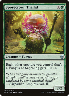 Sporecrown Thallid [Dominaria]-1