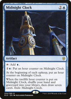 Midnight Clock (Promo Pack) [Throne of Eldraine Promos]-1