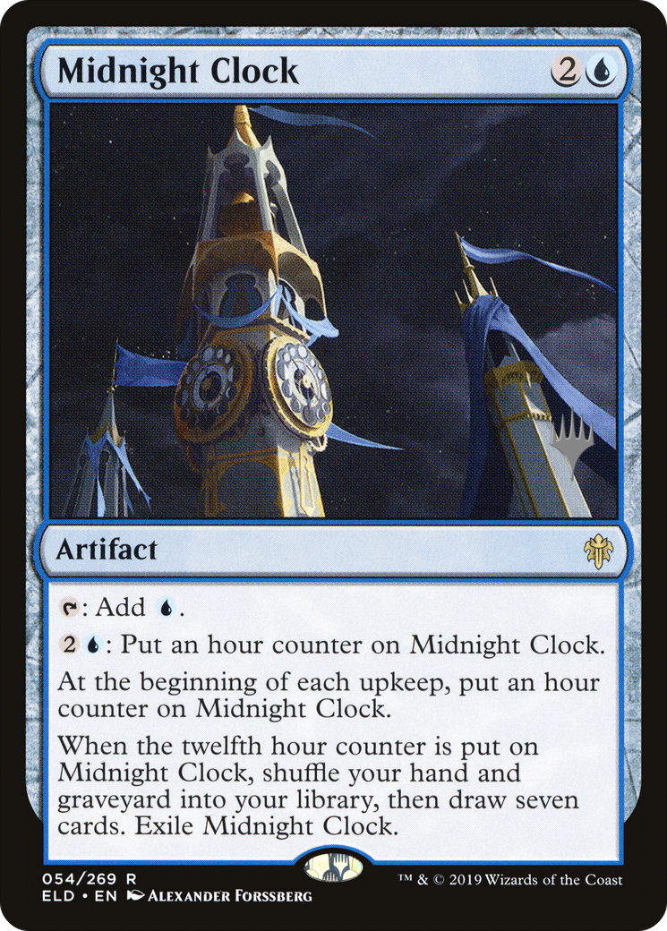 Midnight Clock (Promo Pack) [Throne of Eldraine Promos]-1