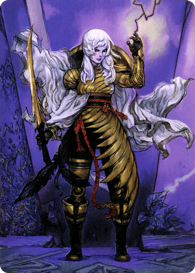 The Wandering Emperor // The Wandering Emperor (ANEO-049) - Neon Dynasty Art Series (Borderless) Foil-1