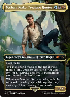 Nathan Drake, Treasure Hunter (SLD-2216) - Secret Lair Drop Series-1