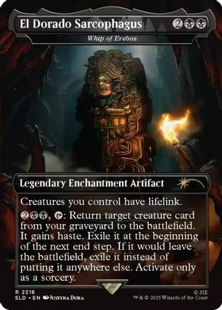 El Dorado Sarcophagus - Whip of Erebos (SLD-2218) - Secret Lair Drop Series-1