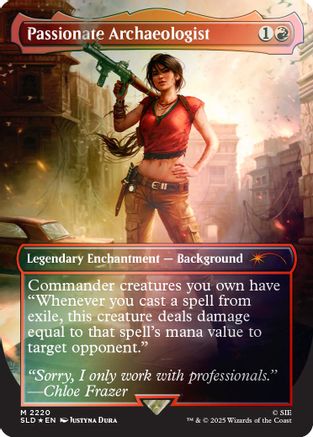 Passionate Archaeologist (Rainbow Foil) (SLD-2220) - Secret Lair Drop Series Foil-1