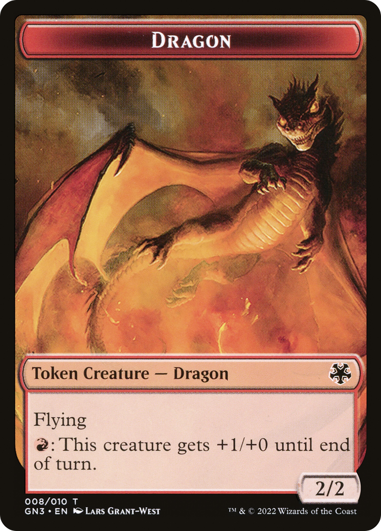 Dragon (TGN3-008) - Game Night: Free-for-All Tokens Foil-1