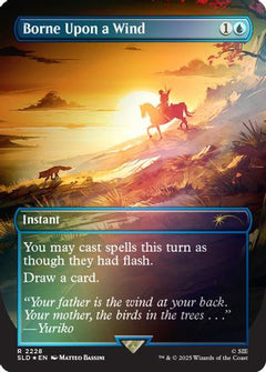 Borne Upon a Wind (Rainbow Foil) (SLD-2228) - Secret Lair Drop Series Foil-1